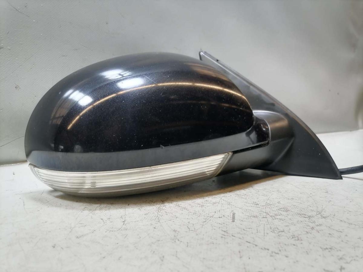 VW Passat 3C original Au&szlig;enspiegel rechts elektrisch LC9X Deep Black Perl BJ10